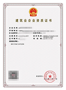 资质证书案例图
